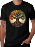 Tree of Life Graphic Tee - Nature Inspired Design