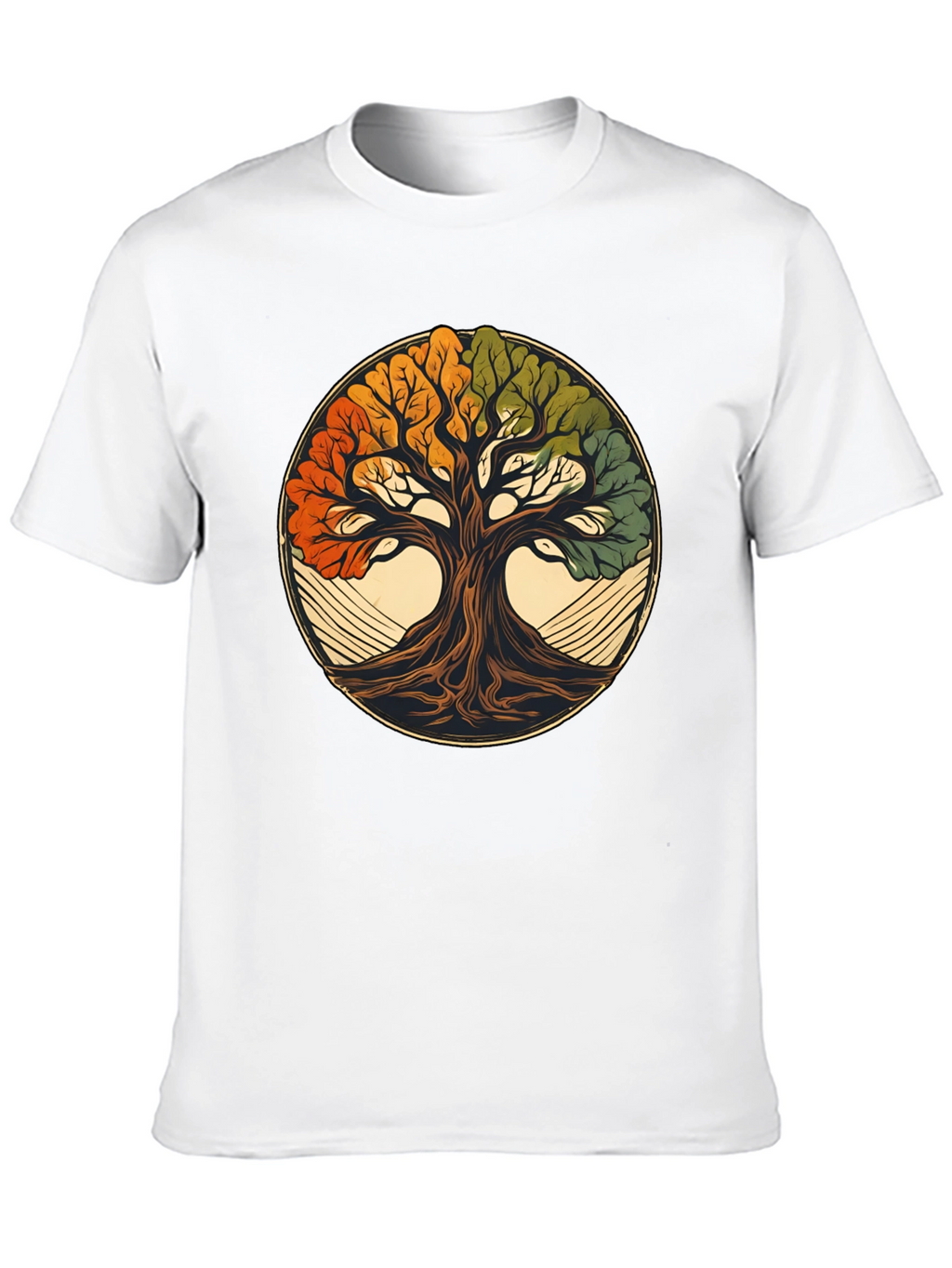 Tree of Life Graphic Tee - Nature Inspired Design