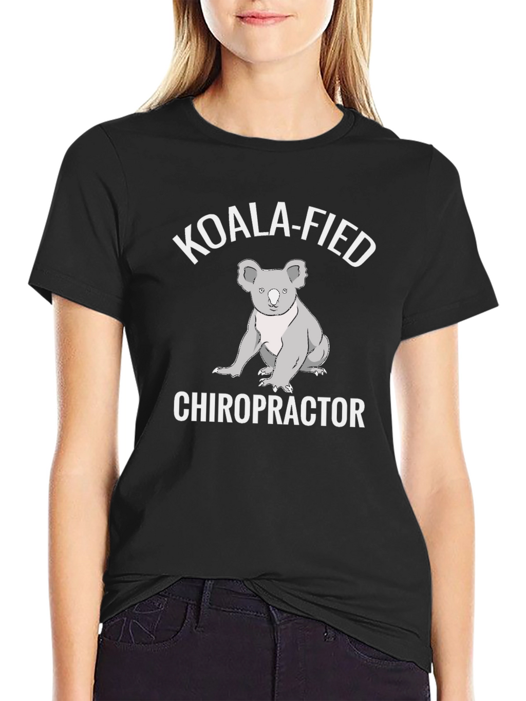Koala-Fied Chiropractor Graphic Tee - Soft Cotton Shirt