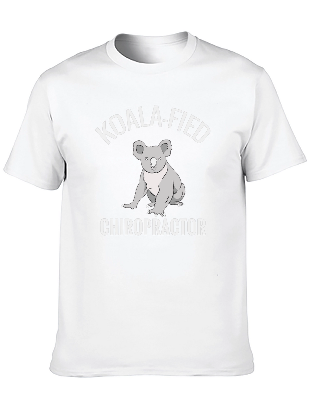 Koala-Fied Chiropractor Graphic Tee - Soft Cotton Shirt