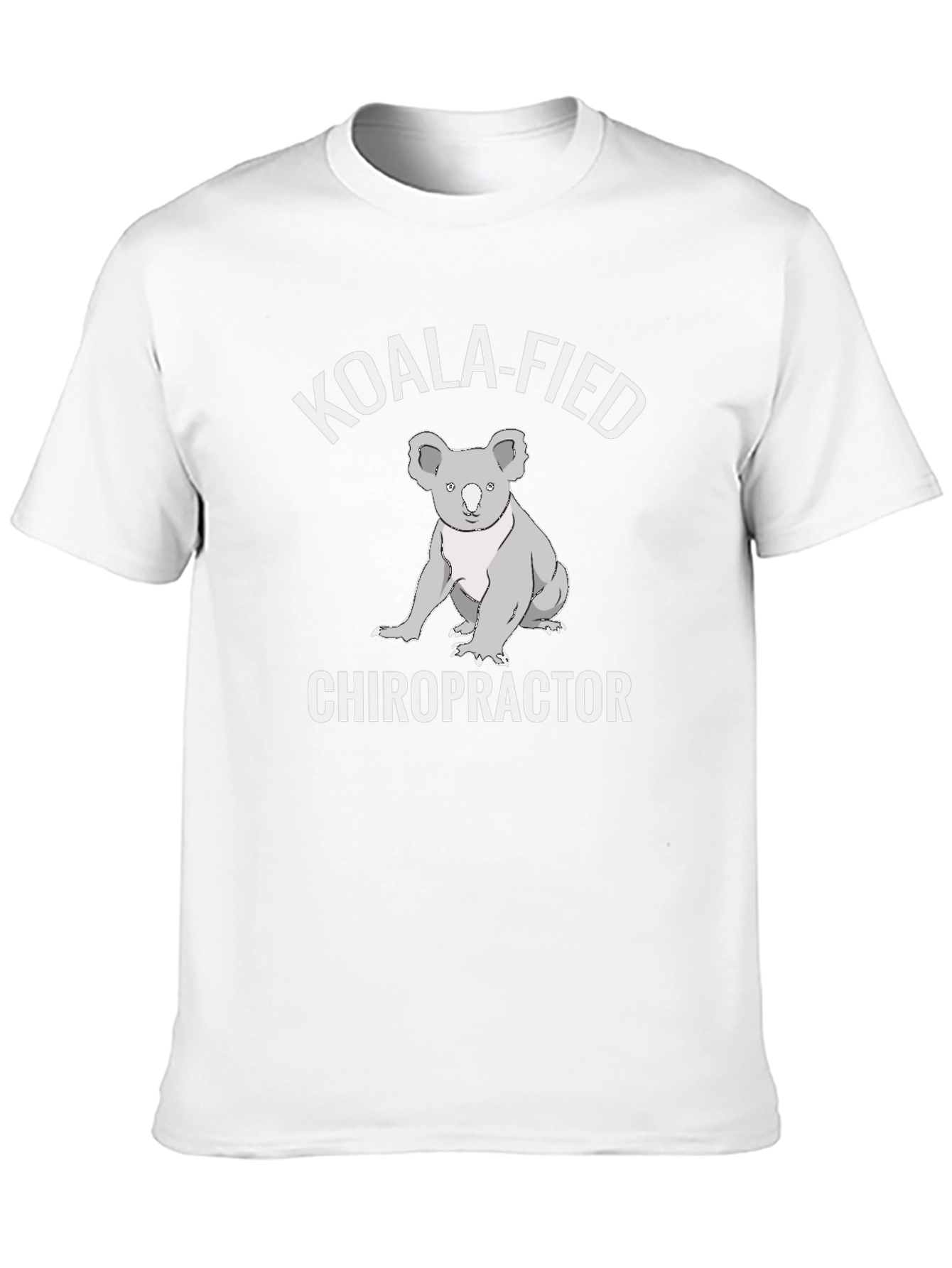 Koala-Fied Chiropractor Graphic Tee - Soft Cotton Shirt