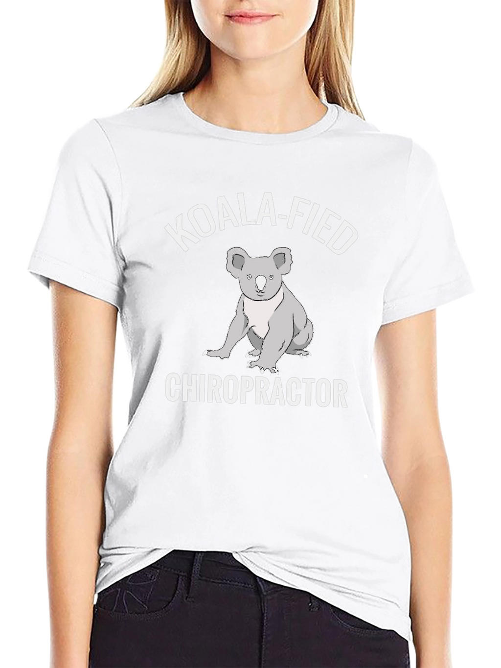 Koala-Fied Chiropractor Graphic Tee - Soft Cotton Shirt