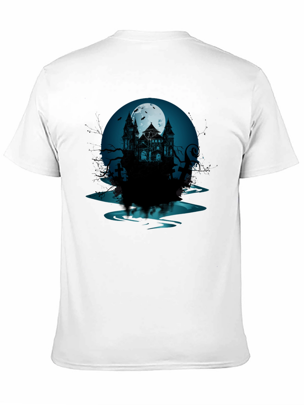 Haunted Mansion Graphic Tee - Spooky Style