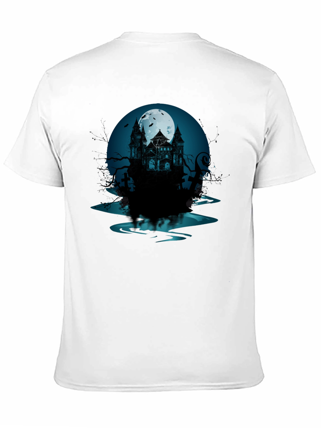 Haunted Mansion Graphic Tee - Spooky Style