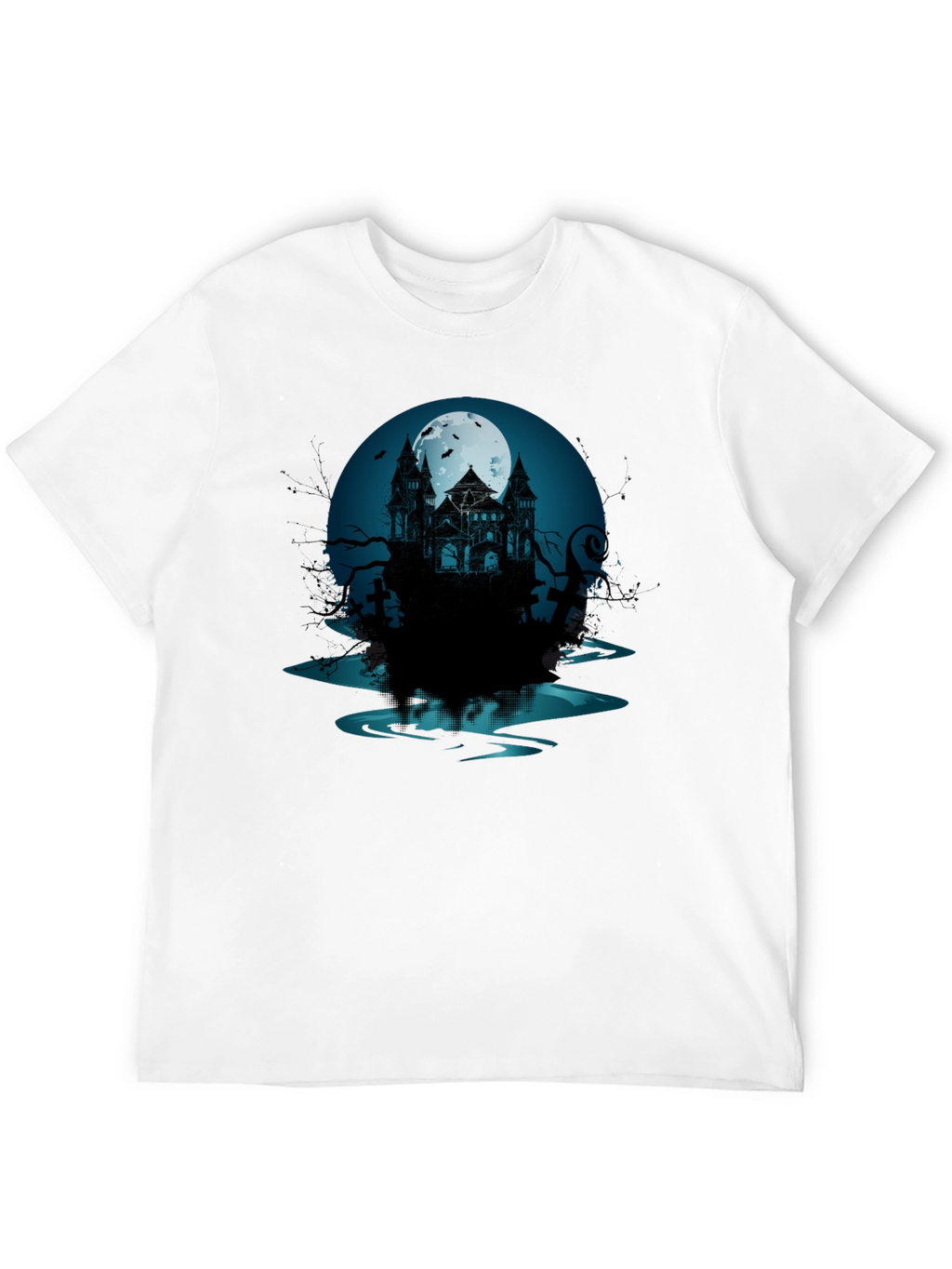 Haunted Mansion Graphic Tee - Spooky Style