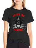 Leave Me Alone Spider Graphic T-Shirt