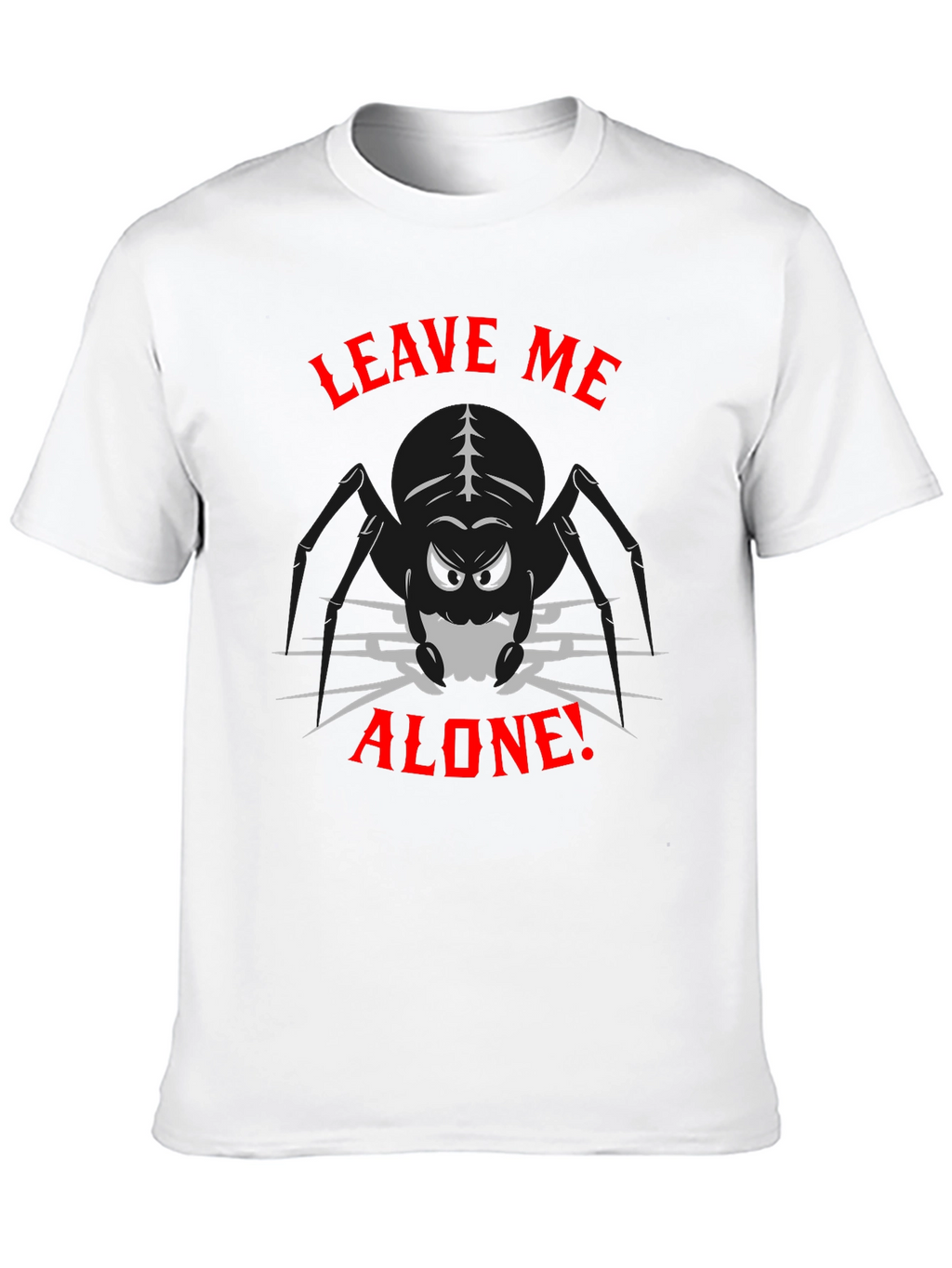Leave Me Alone Spider Graphic T-Shirt