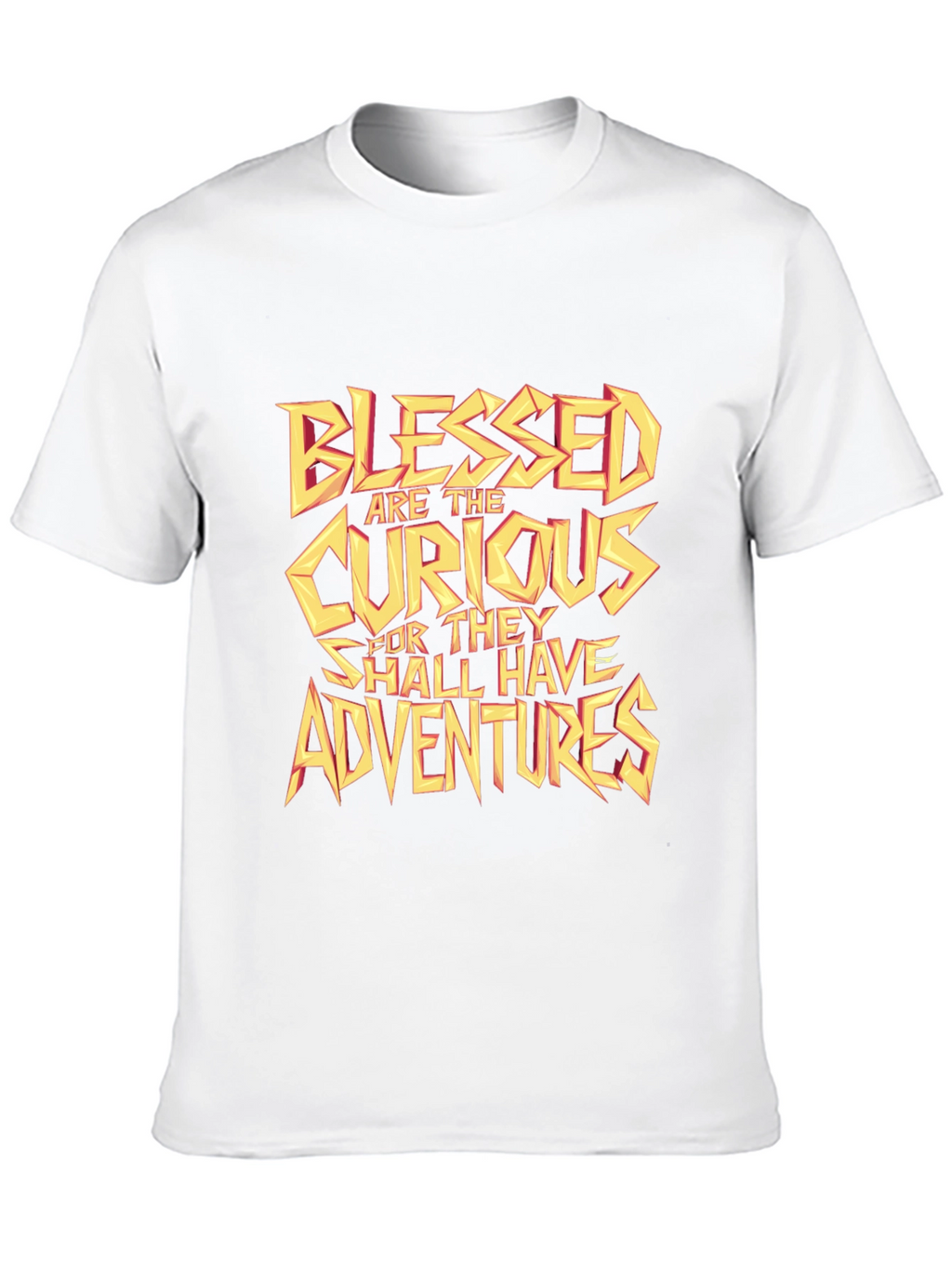 Blessed Are The Curious Graphic T-Shirt