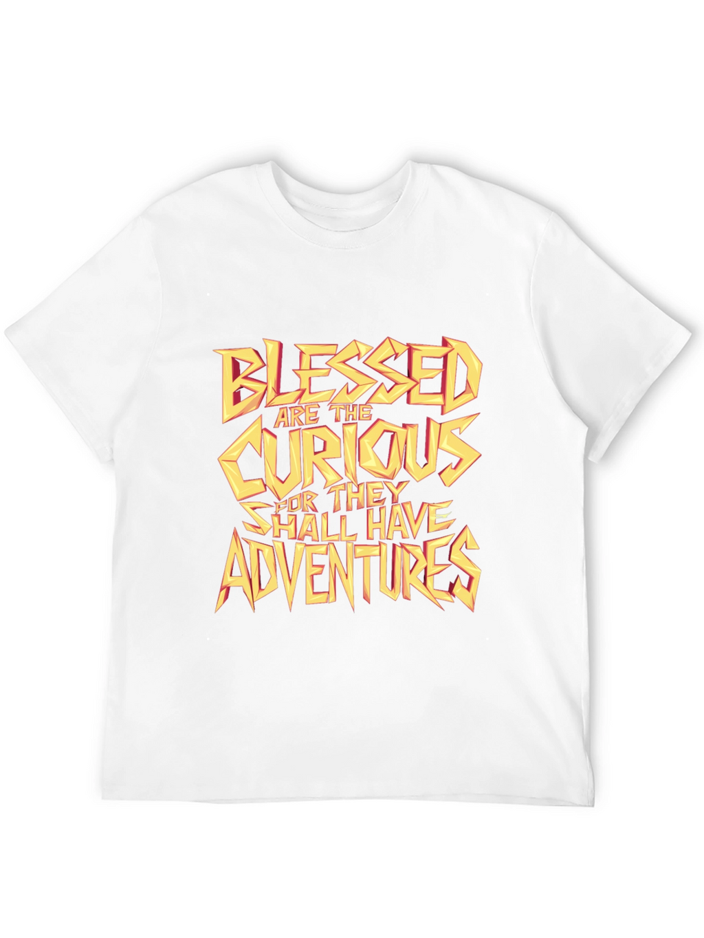 Blessed Are The Curious Graphic T-Shirt