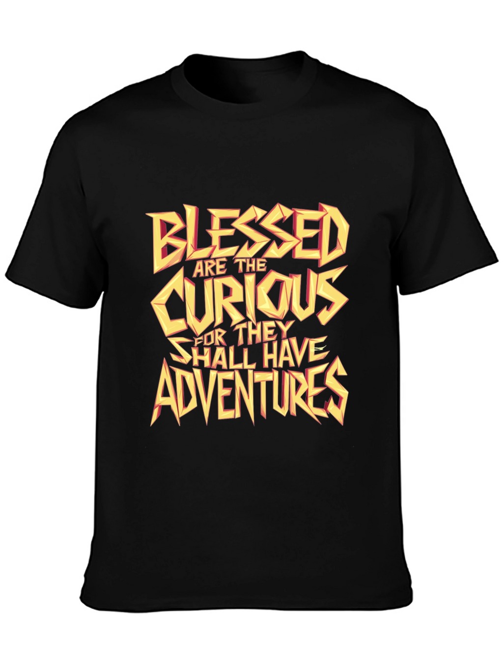 Blessed Are The Curious Graphic T-Shirt