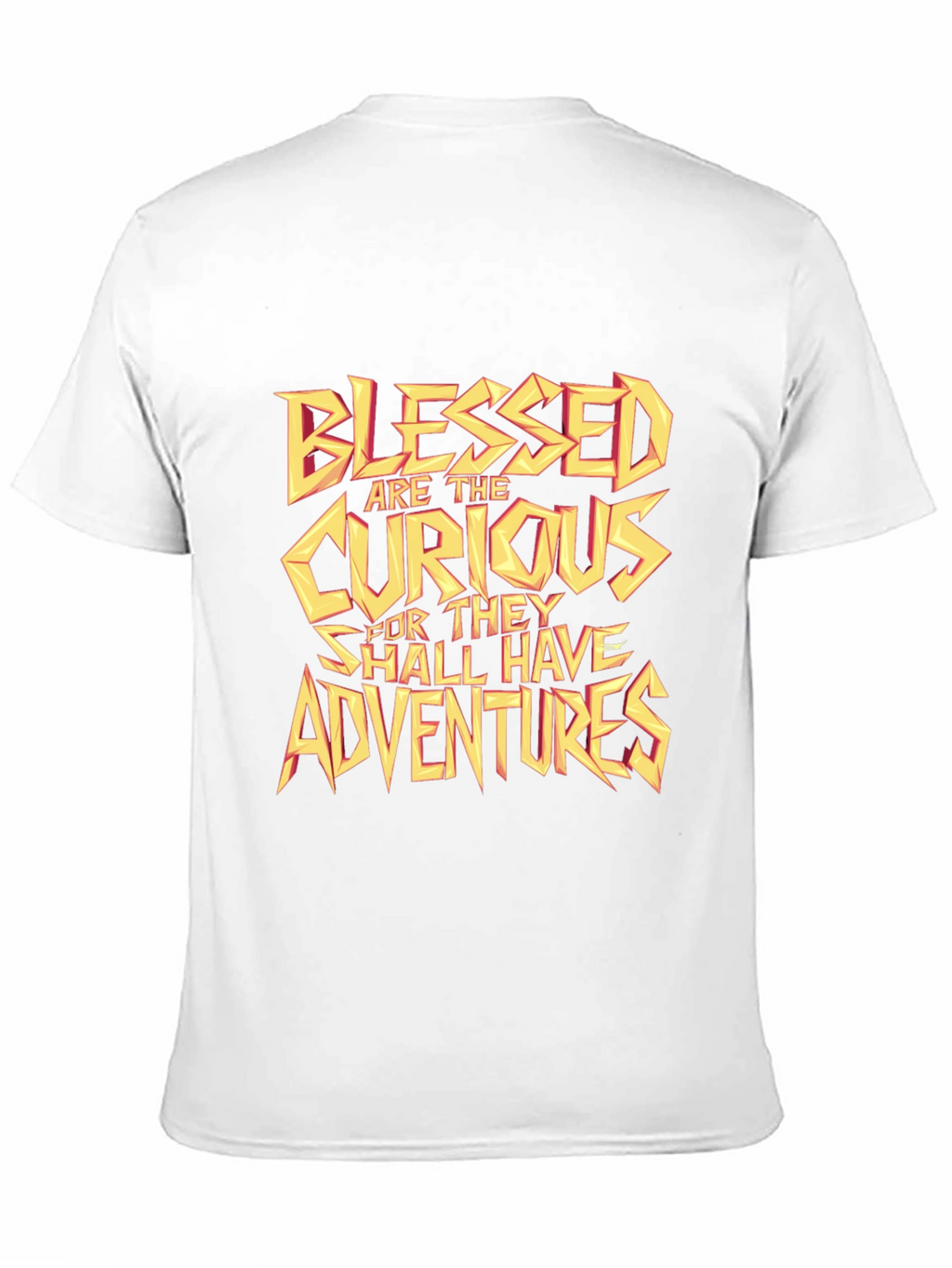 Blessed Are The Curious Graphic T-Shirt