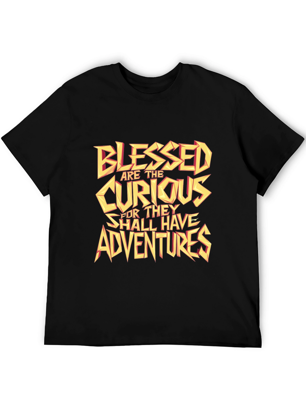Blessed Are The Curious Graphic T-Shirt