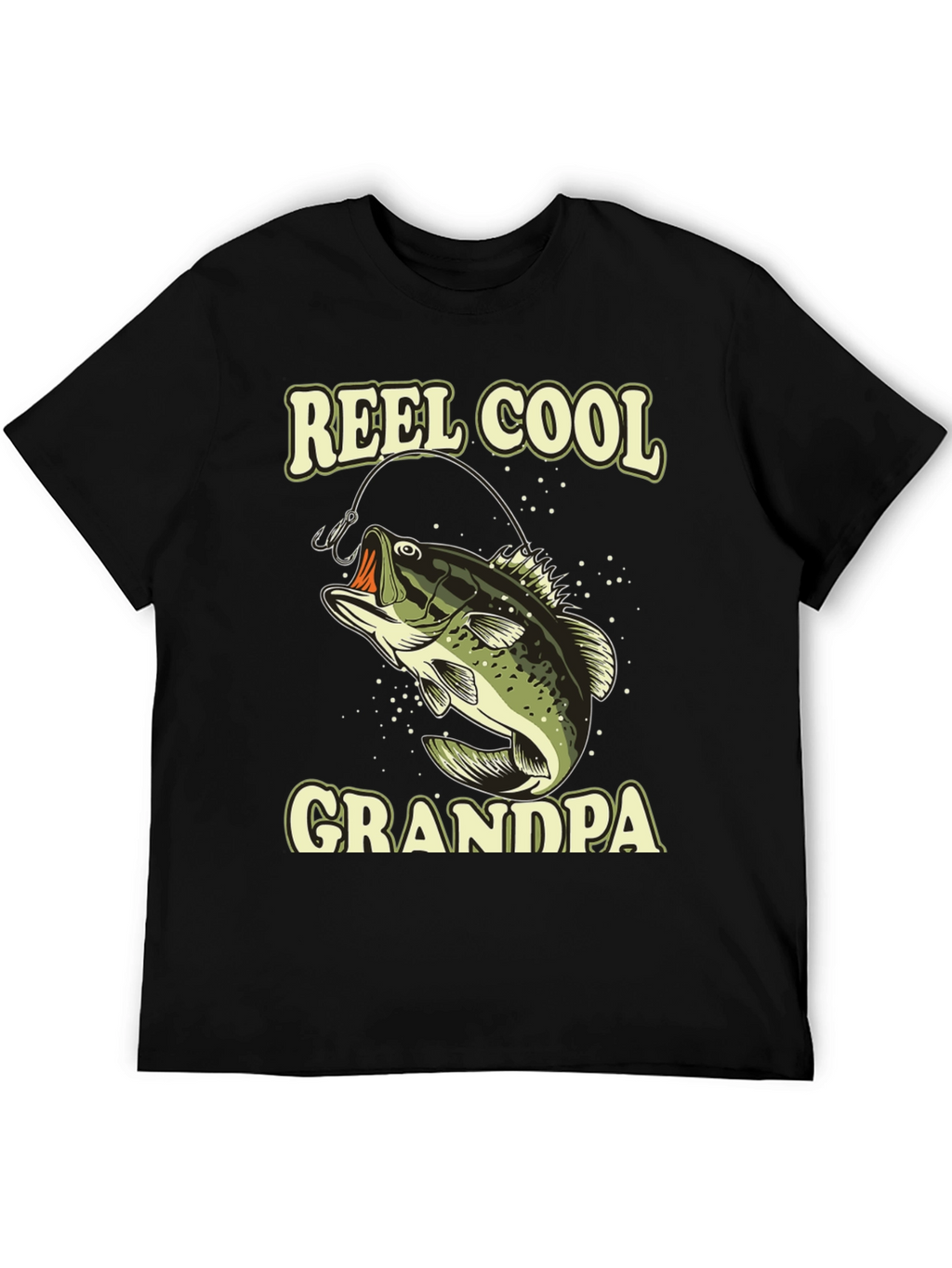Reel Cool Grandpa Fishing T-Shirt