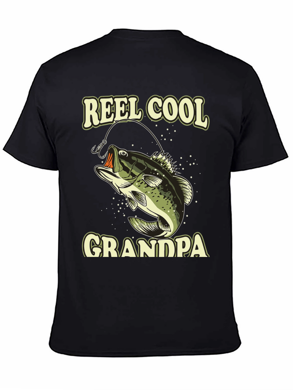 Reel Cool Grandpa Fishing T-Shirt