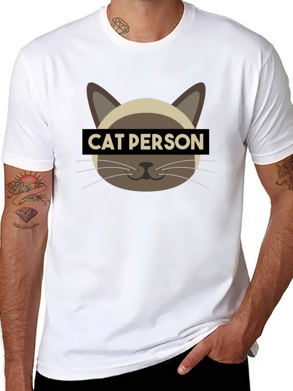 Cat Person T-Shirt -  Cute Cat Lover Tee