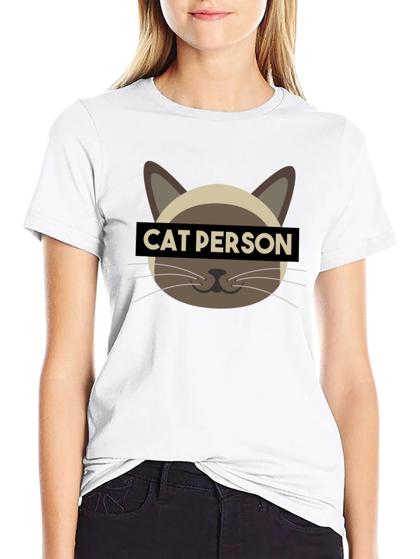Cat Person T-Shirt -  Cute Cat Lover Tee