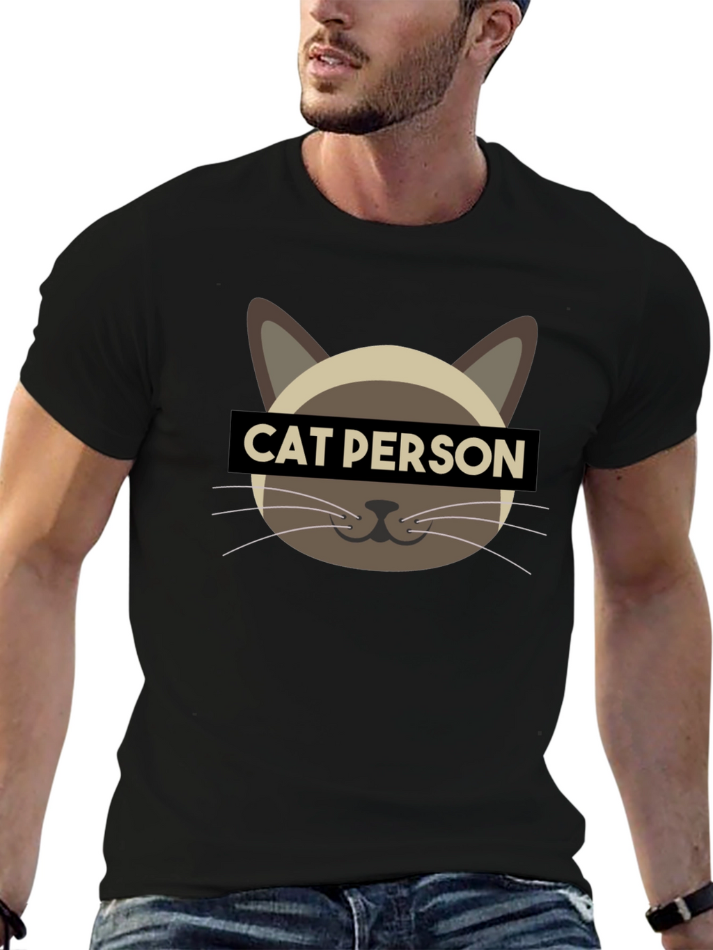 Cat Person T-Shirt -  Cute Cat Lover Tee