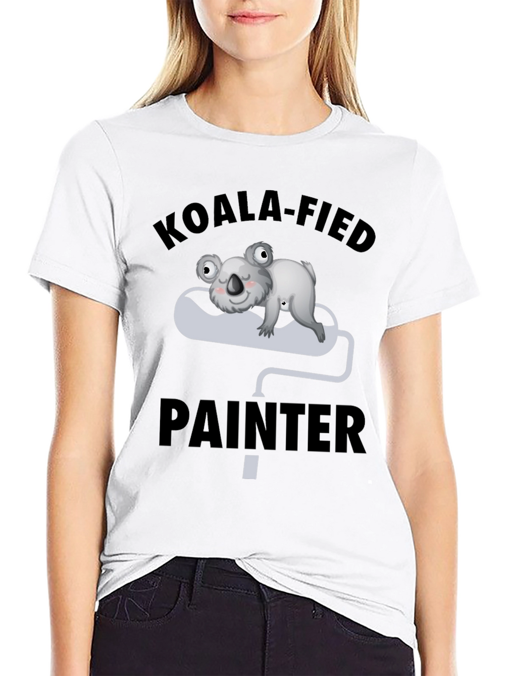 Koala-fied Painter Graphic Tee