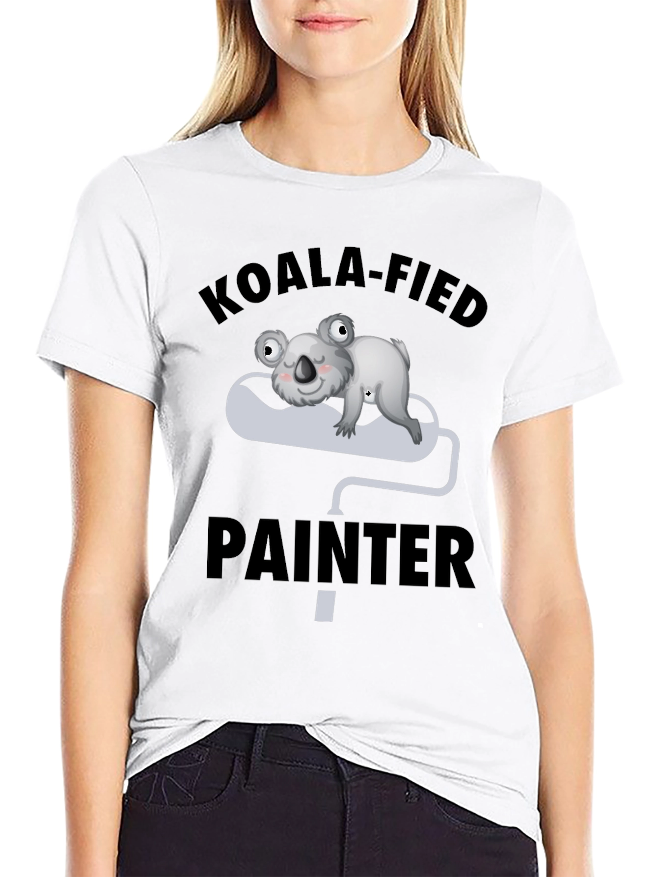 Koala-fied Painter Graphic Tee