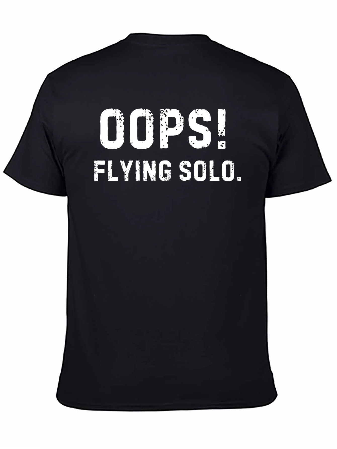 Oops! Flying Solo. Graphic T-Shirt