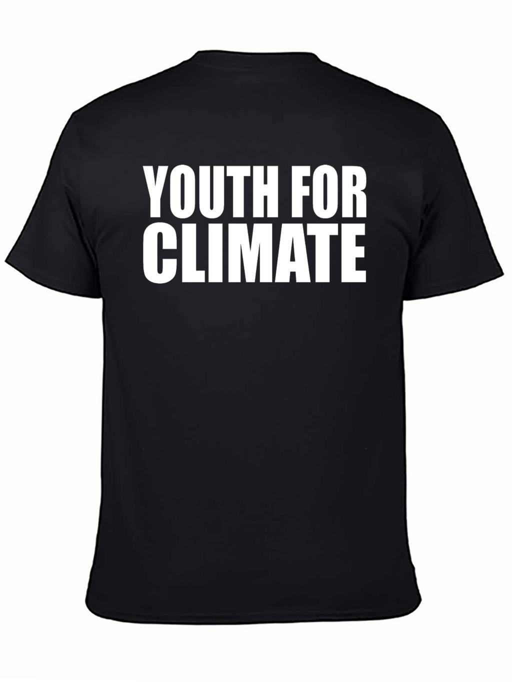 Youth For Climate T-Shirt - Black Activism Tee