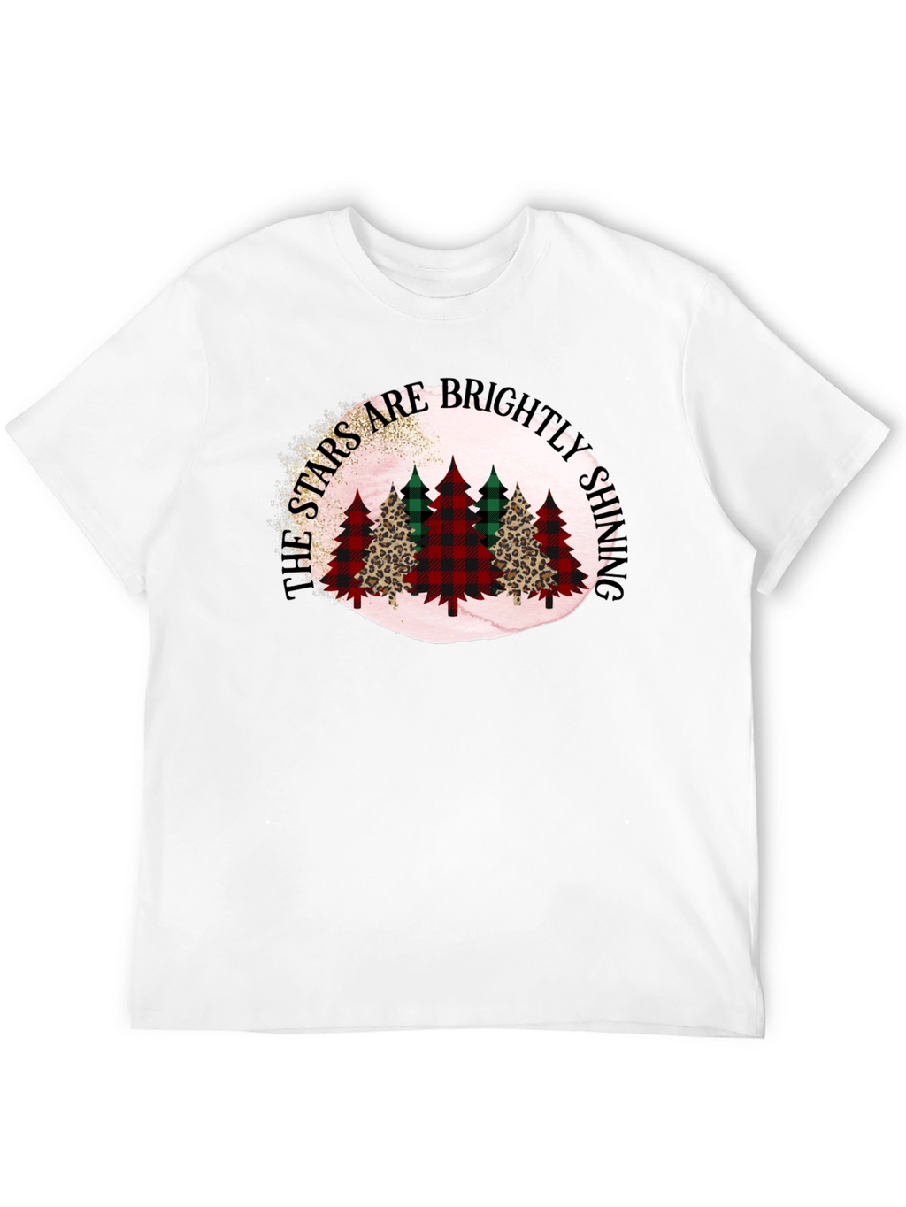Stars Brightly Shining Christmas Tree T-Shirt