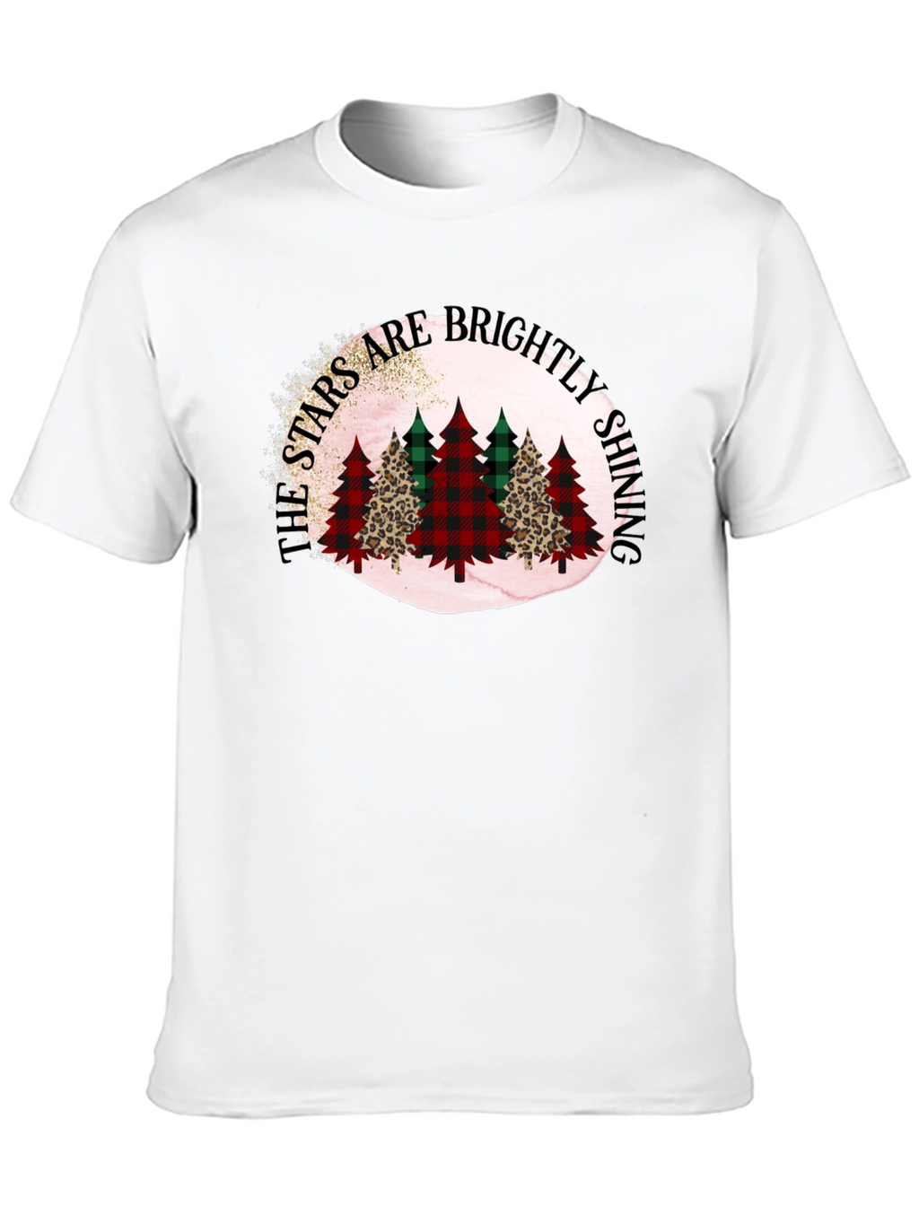 Stars Brightly Shining Christmas Tree T-Shirt