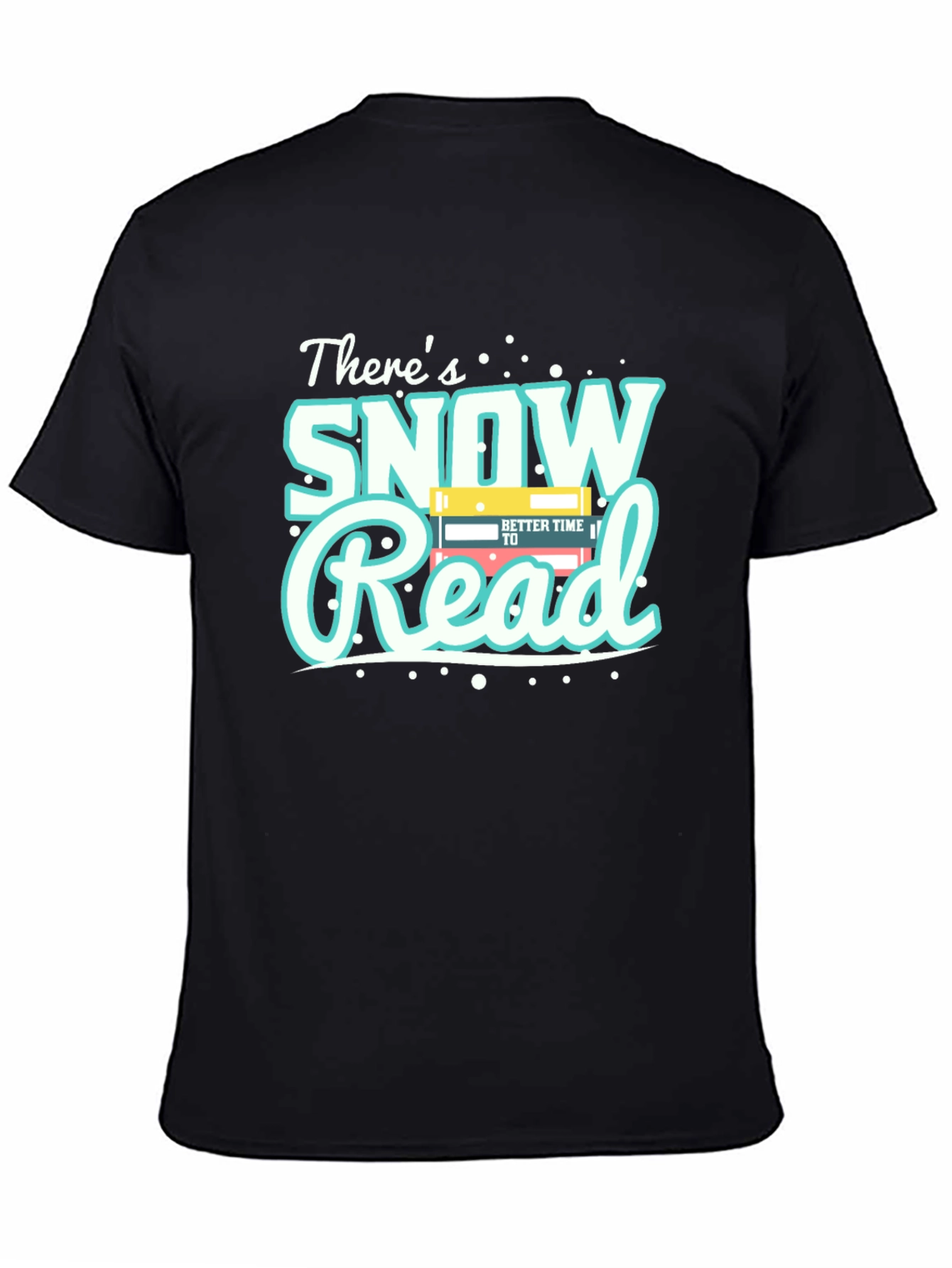 Snow Read T-Shirt - Winter Reading Apparel