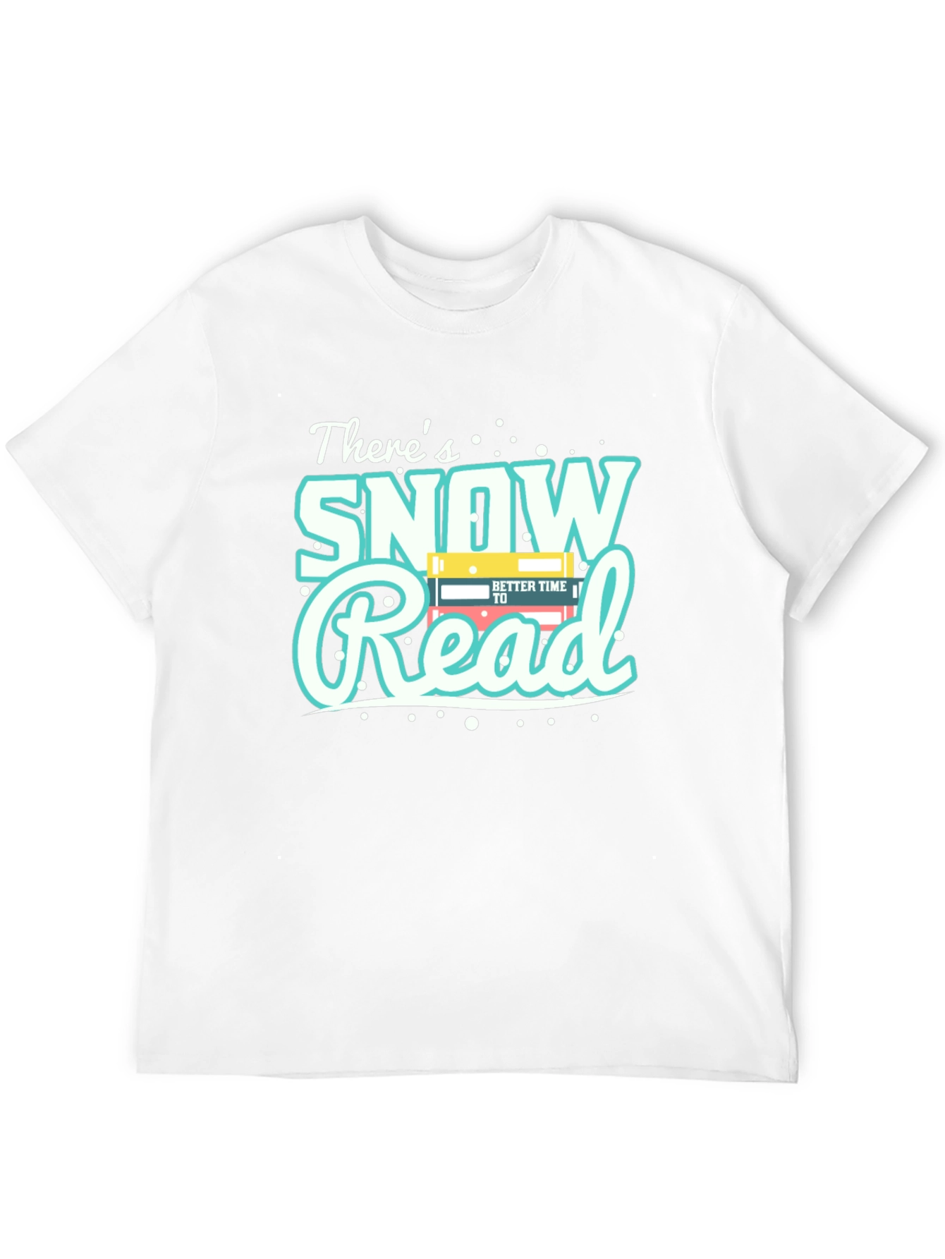Snow Read T-Shirt - Winter Reading Apparel