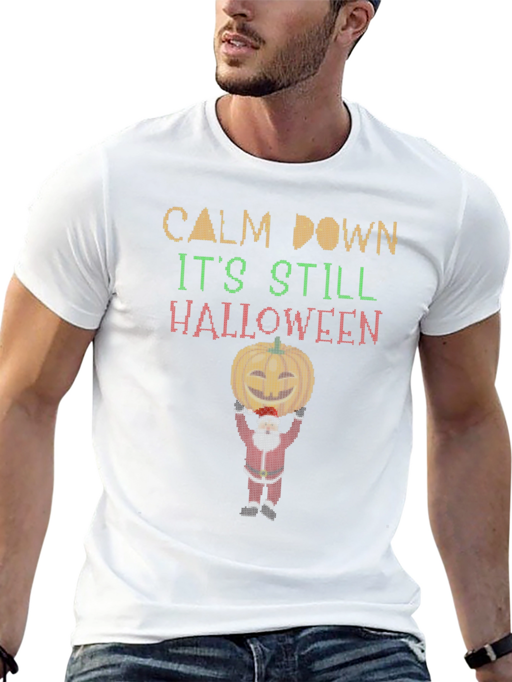 Calm Down Its Still Halloween T-Shirt