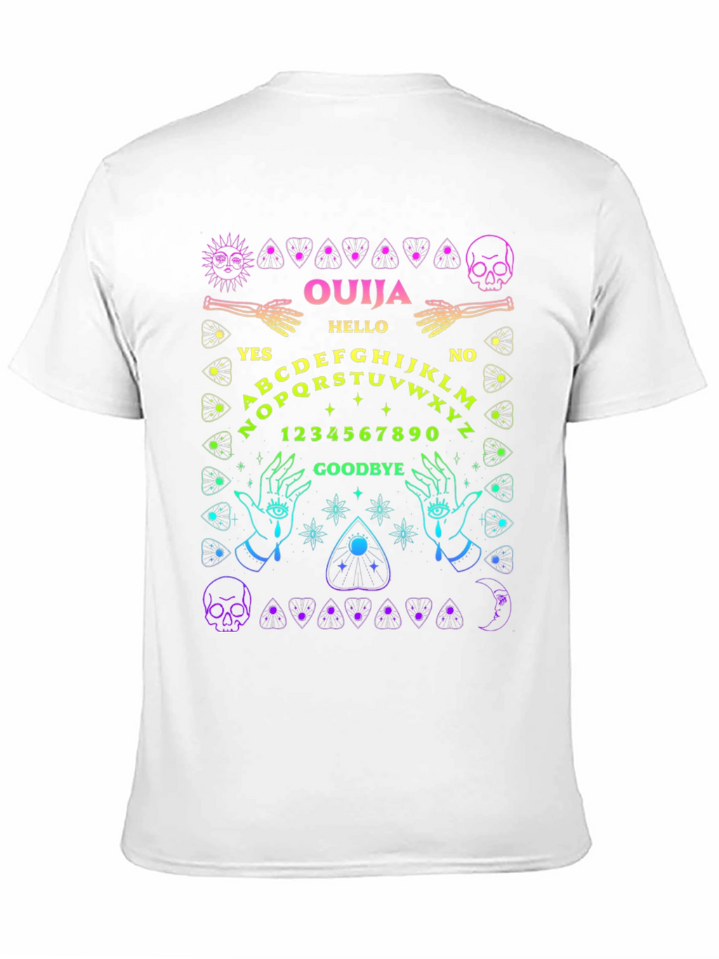 Ouija Board Graphic Tee - Mystical Design T-Shirt