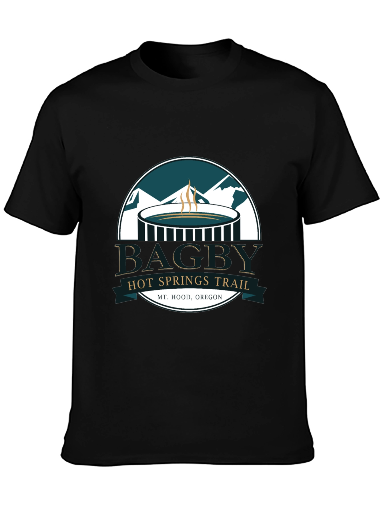 Bagby Hot Springs Trail T-Shirt - Mt. Hood Oregon