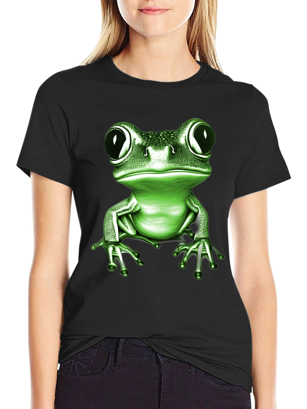 Frog Graphic Tee - Cool & Casual