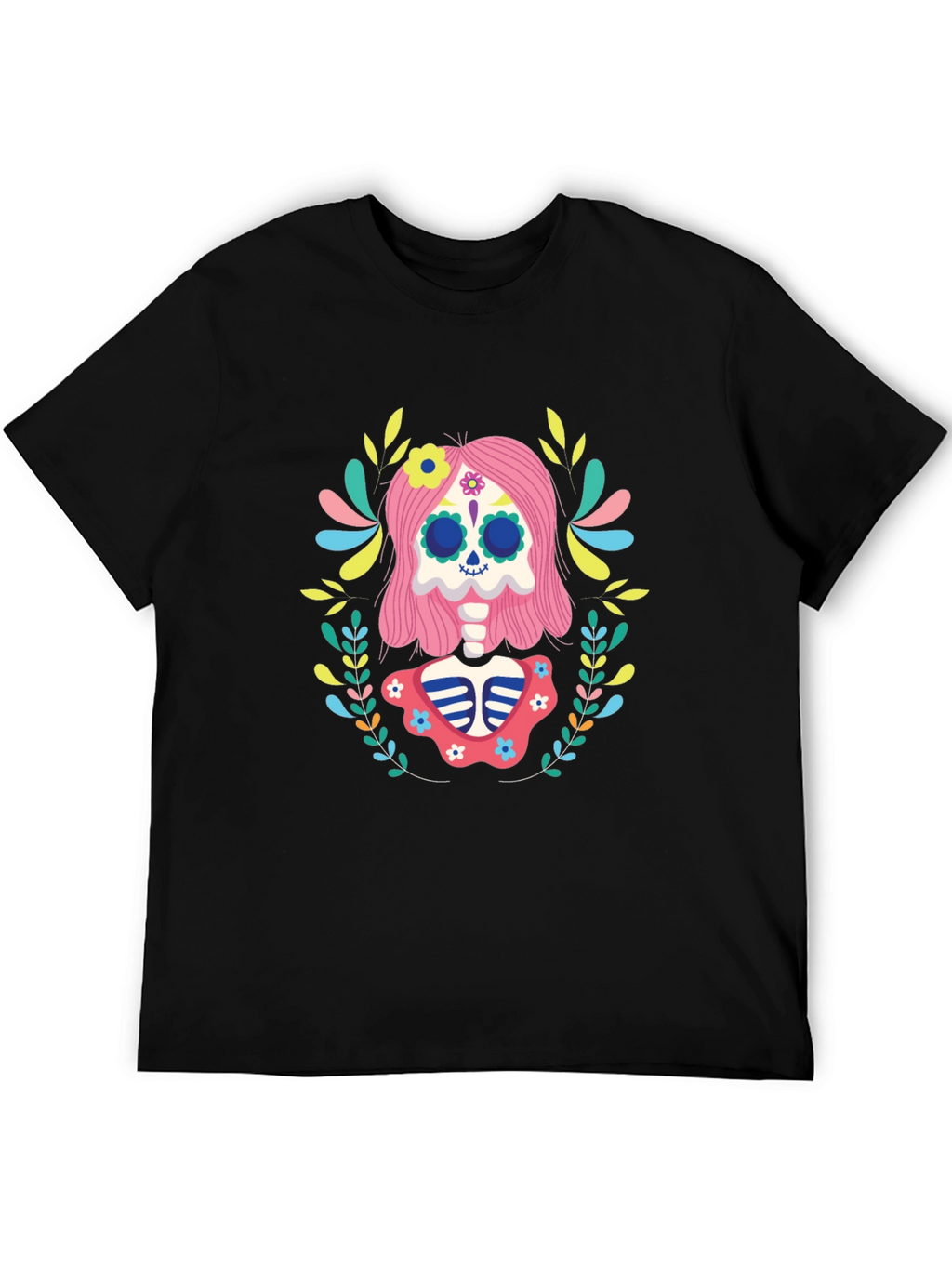 Dia de los Muertos Sugar Skull T-Shirt