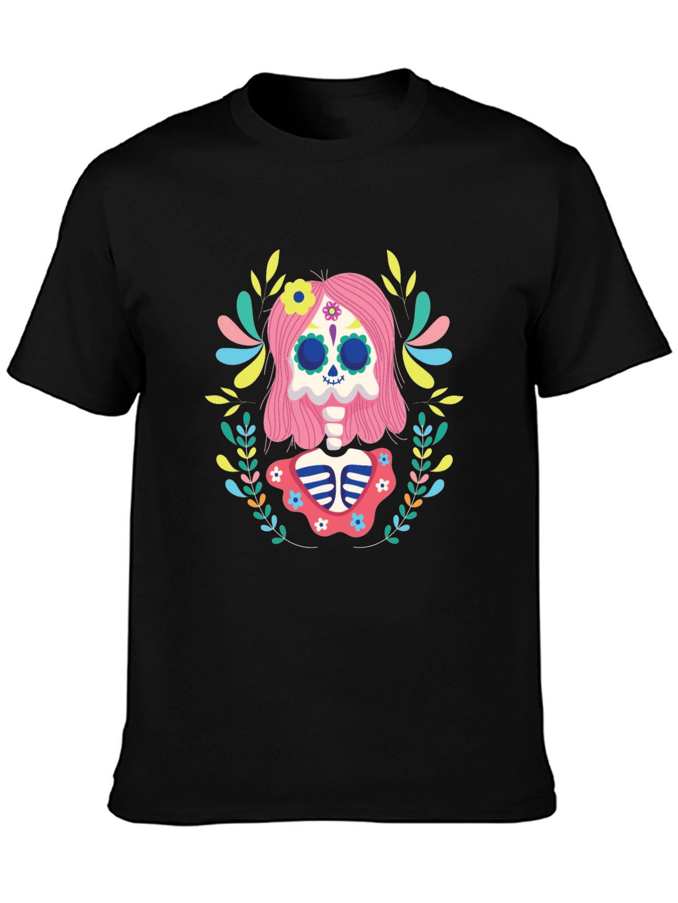 Dia de los Muertos Sugar Skull T-Shirt