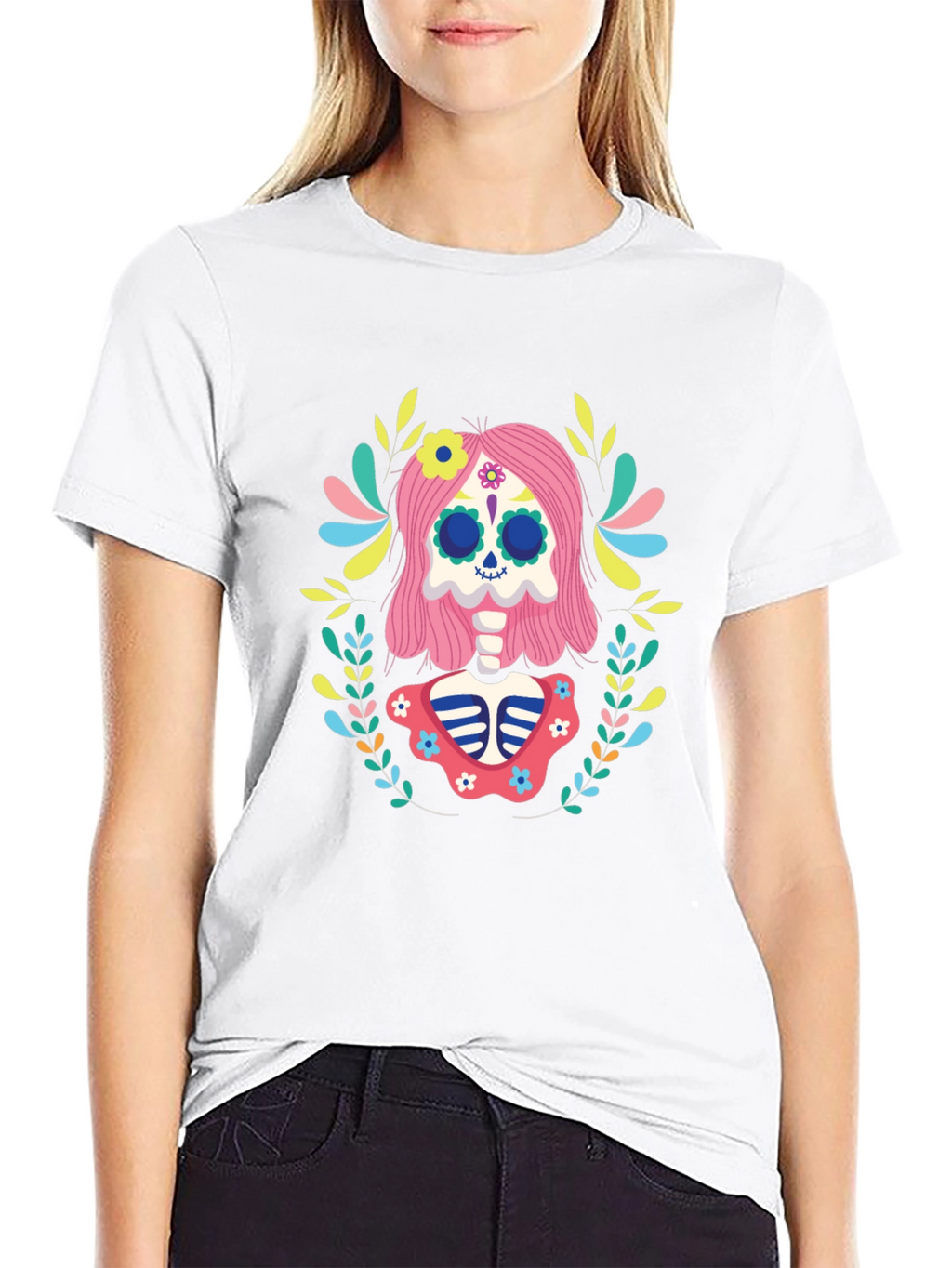 Dia de los Muertos Sugar Skull T-Shirt