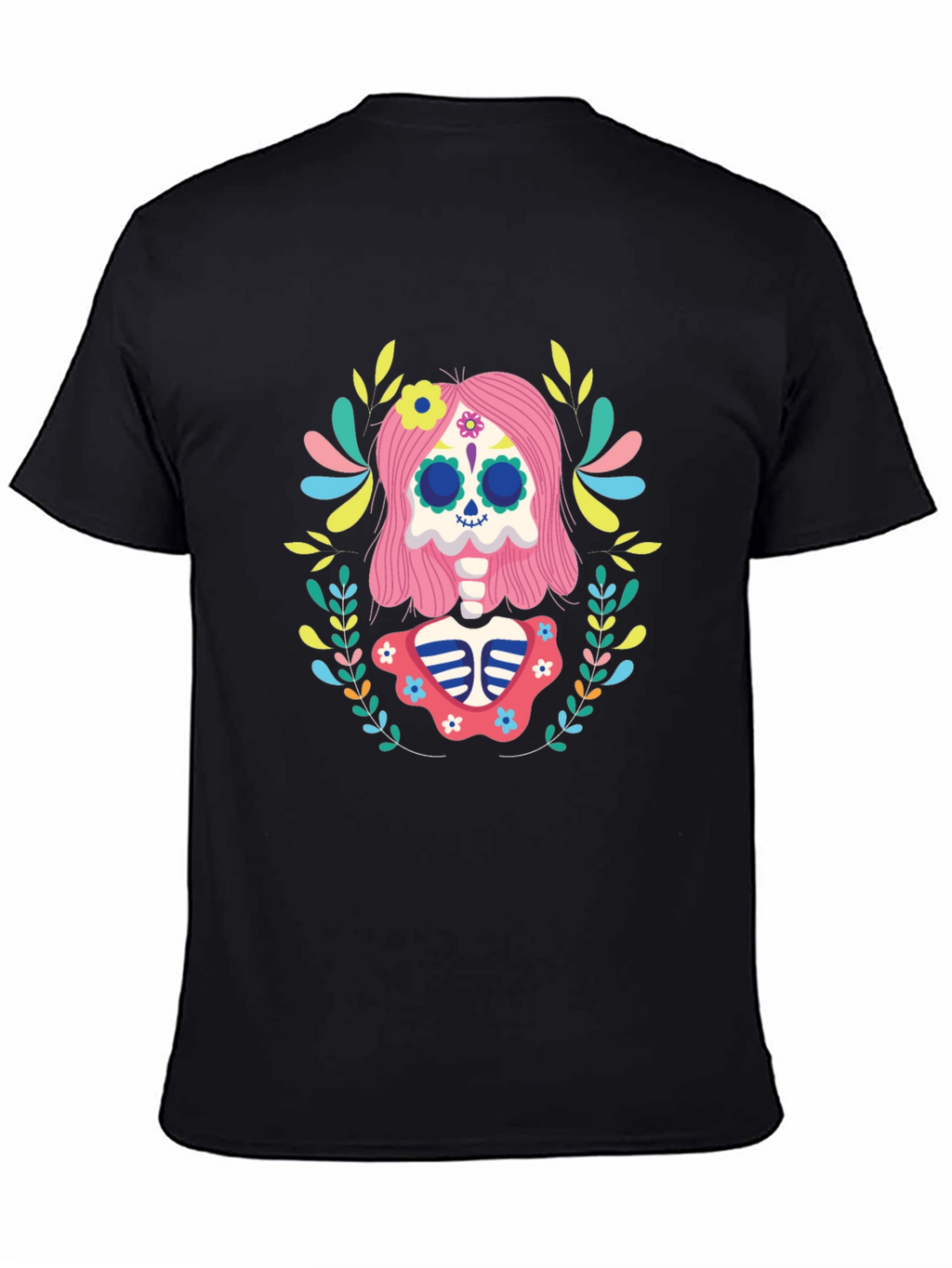 Dia de los Muertos Sugar Skull T-Shirt