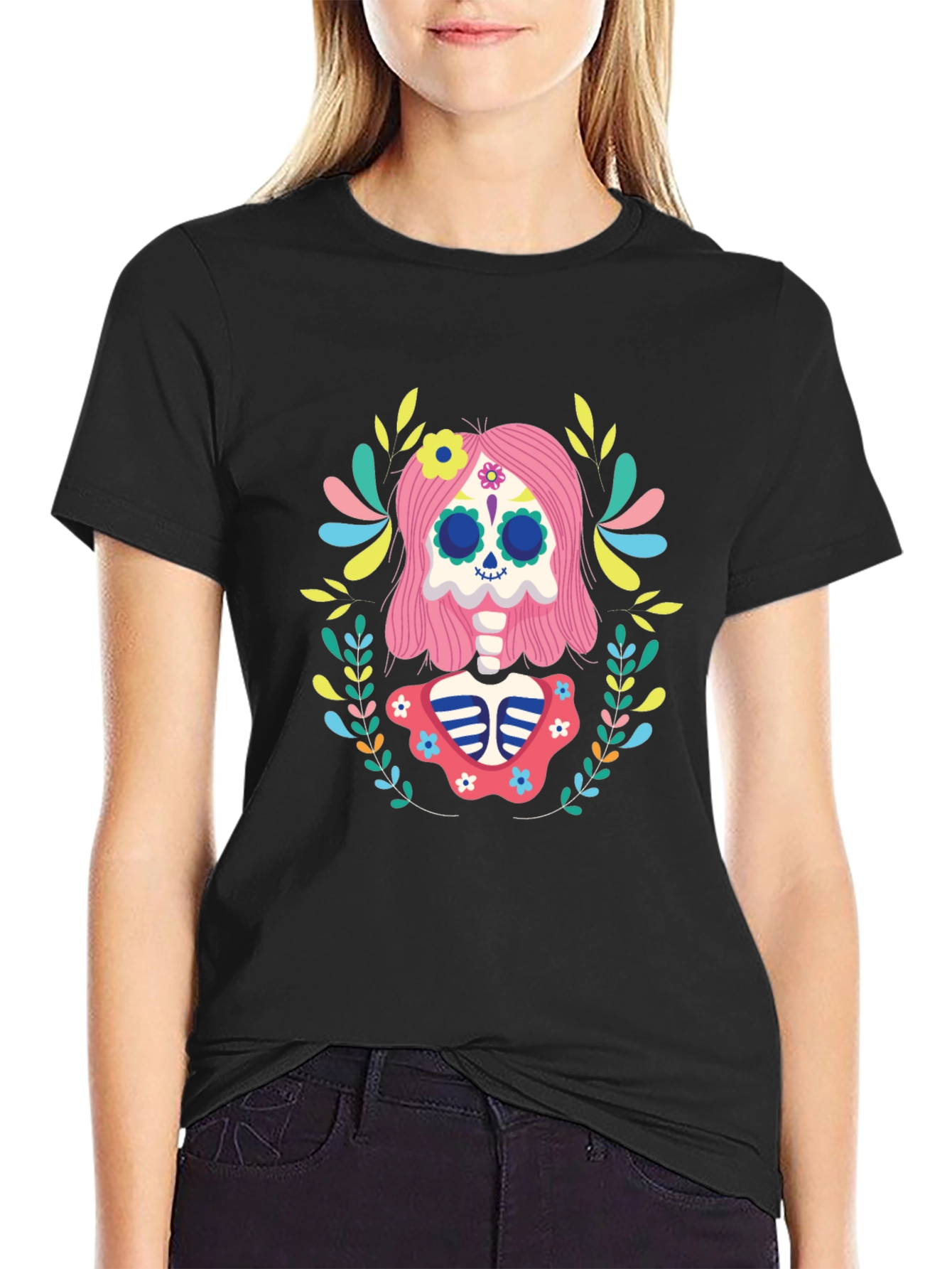 Dia de los Muertos Sugar Skull T-Shirt