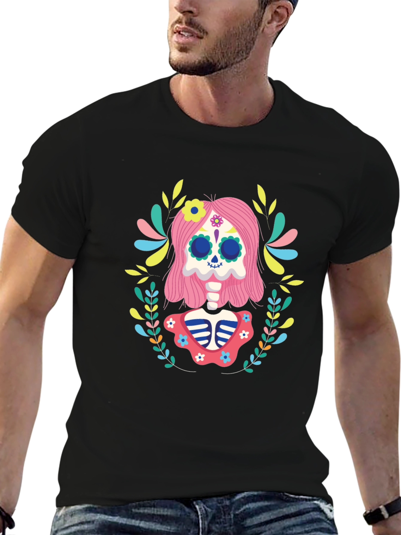 Dia de los Muertos Sugar Skull T-Shirt