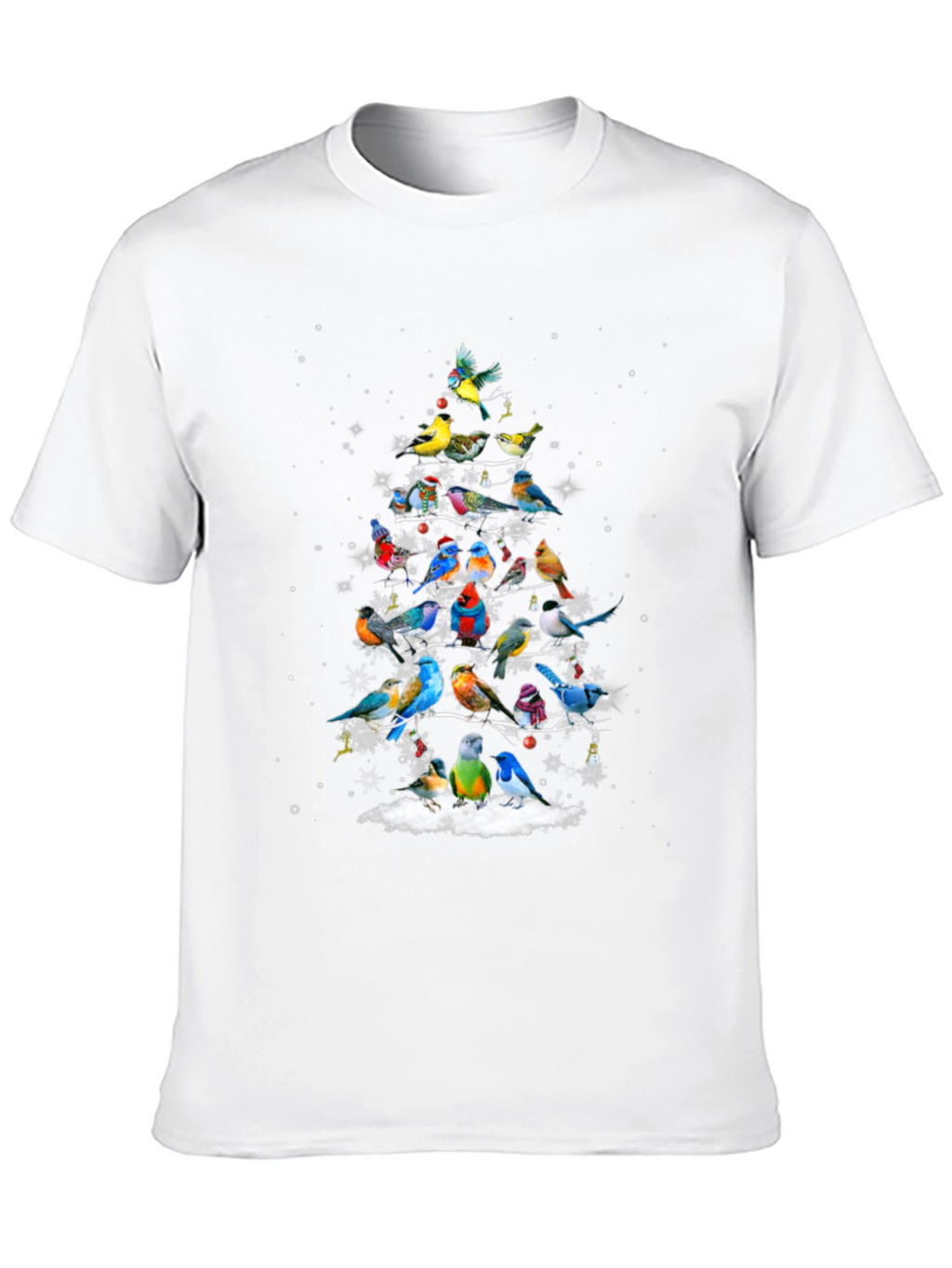 Bird Christmas Tree T-Shirt