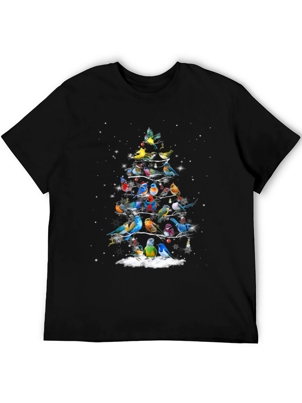 Bird Christmas Tree T-Shirt