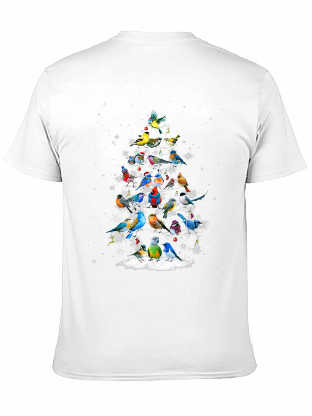 Bird Christmas Tree T-Shirt