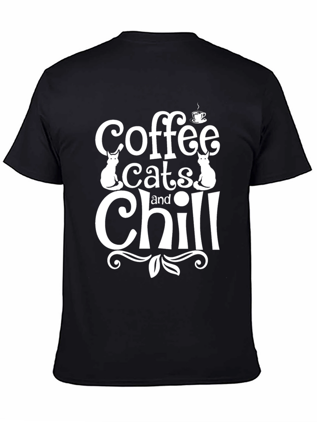 Coffee Cats and Chill T-Shirt - Unisex