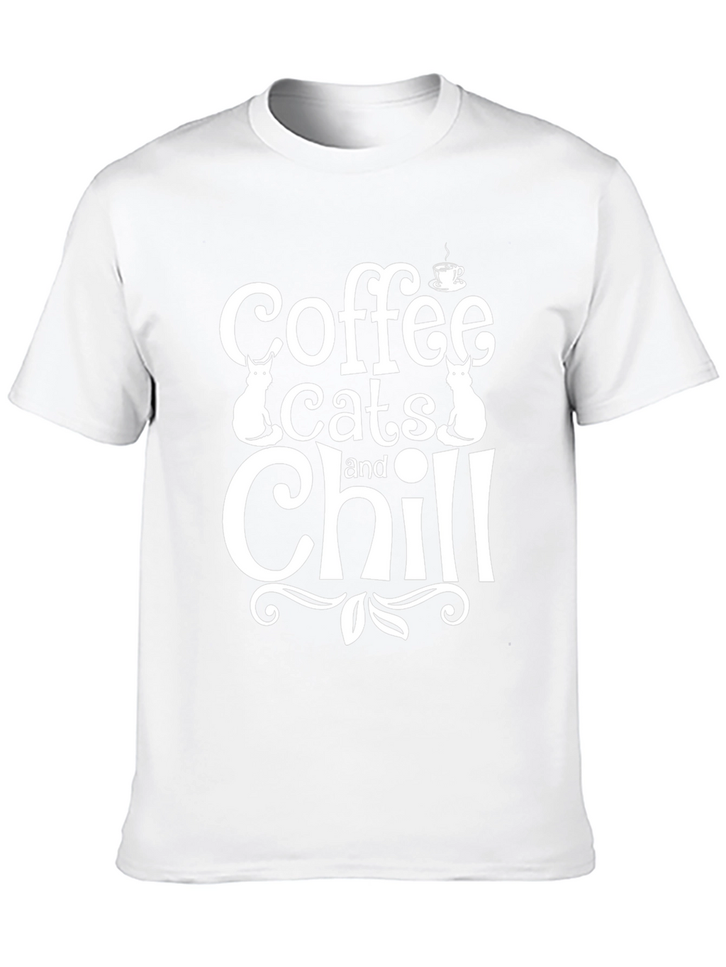 Coffee Cats and Chill T-Shirt - Unisex
