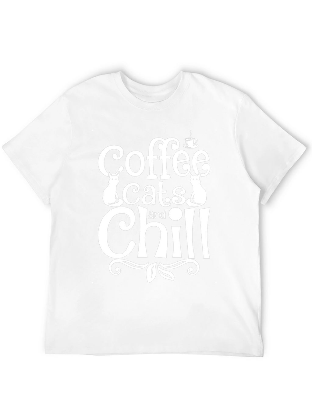 Coffee Cats and Chill T-Shirt - Unisex