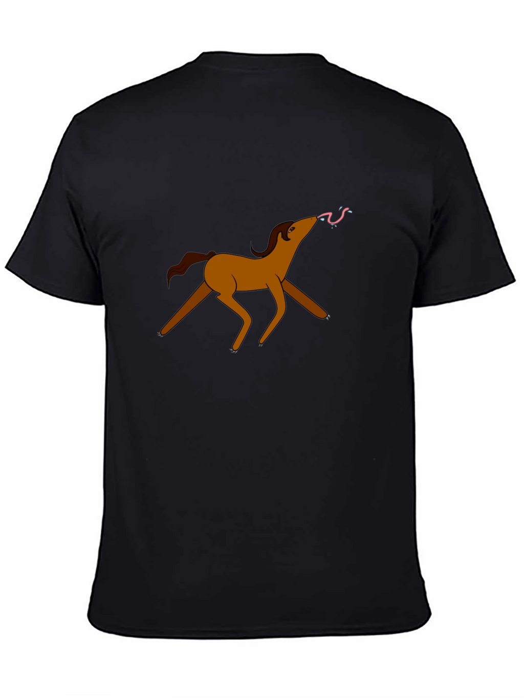 Cartoon Horse Graphic Tee - Unique Design