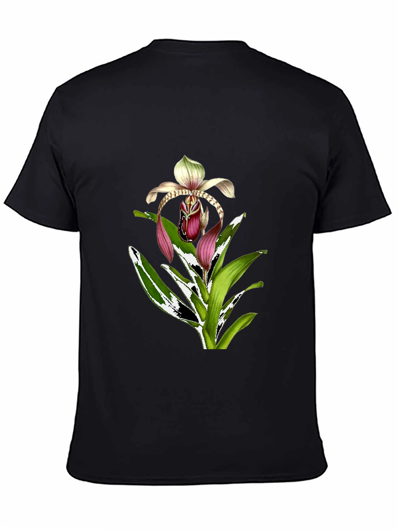 Orchid Graphic T-Shirt - Floral Print