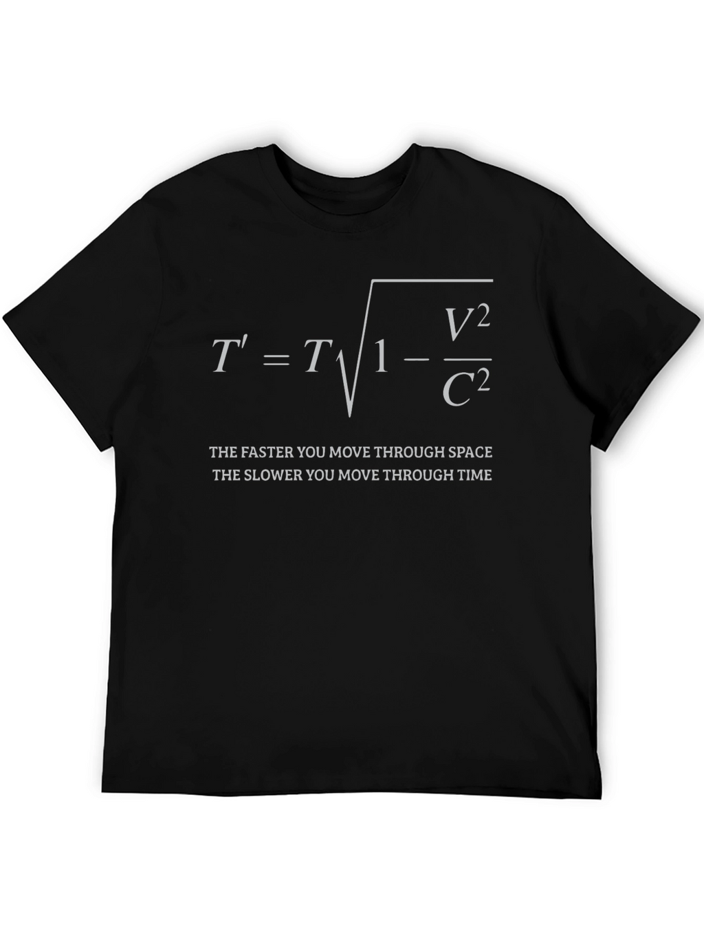 Relativity T-Shirt: Space Time and Style