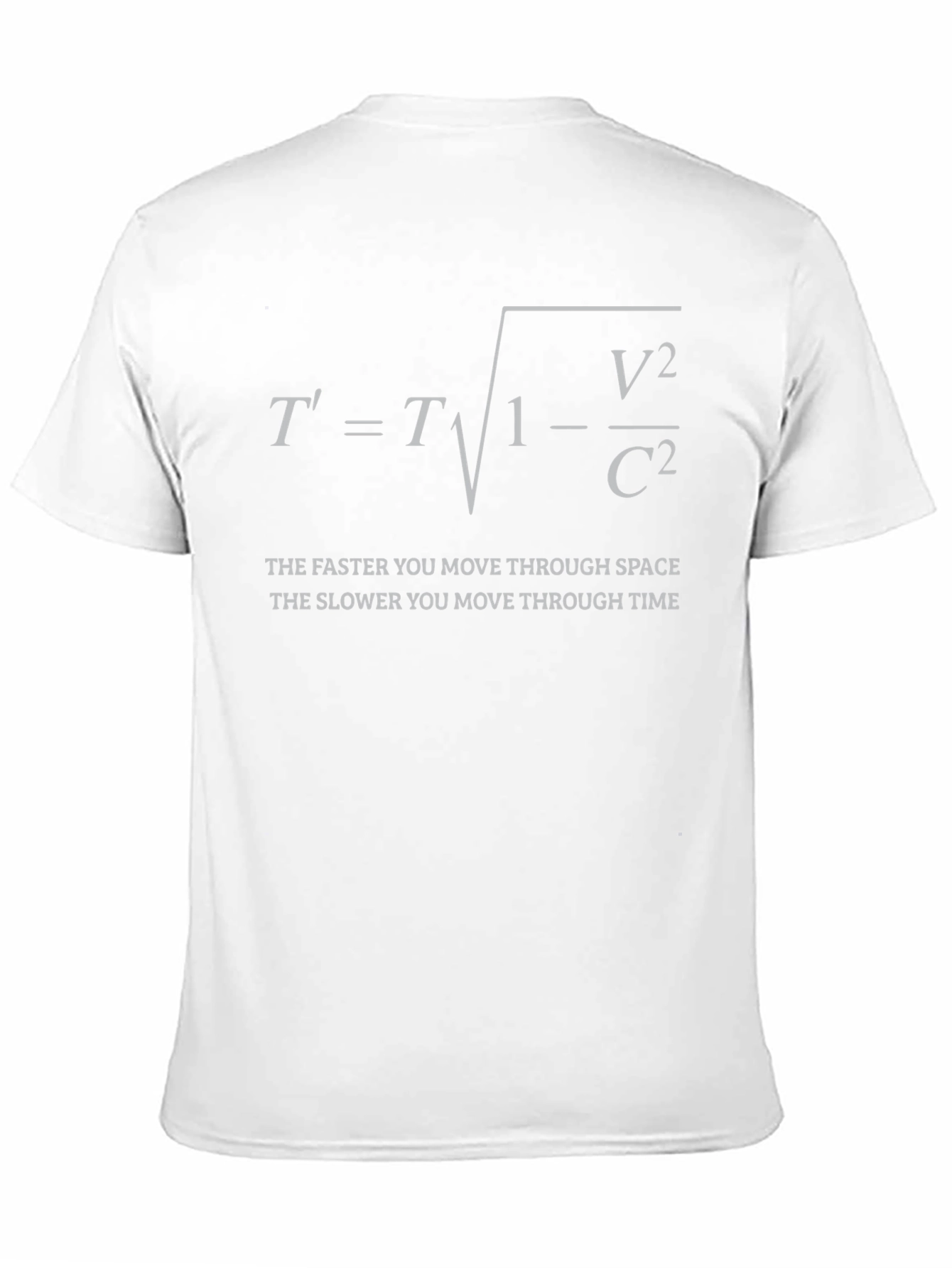 Relativity T-Shirt: Space Time and Style