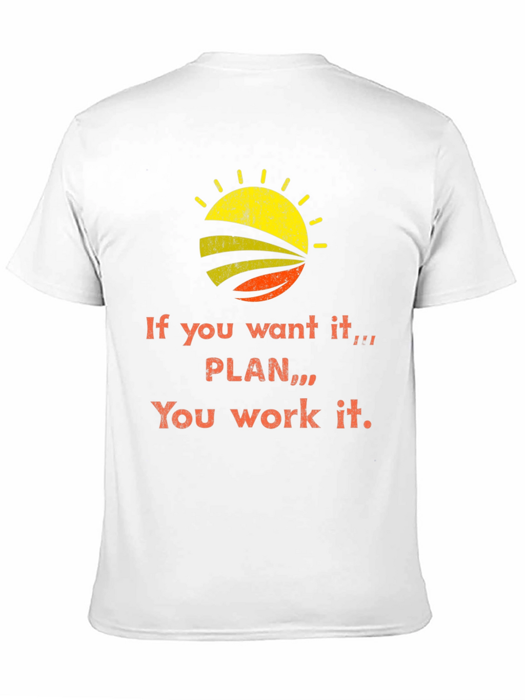 Inspirational Quote Graphic Tee - Black Cotton T-Shirt